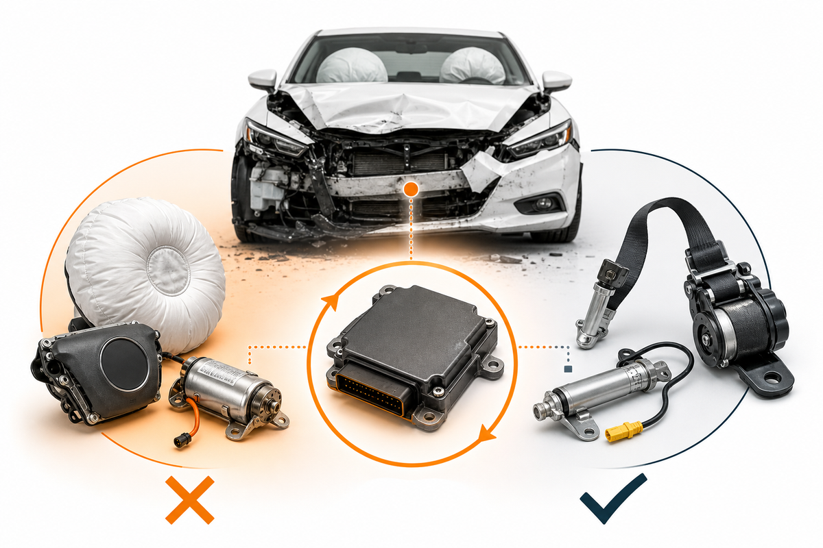 Airbag System After a Crash: What Needs to Be Replaced vs. What Can Be Reset