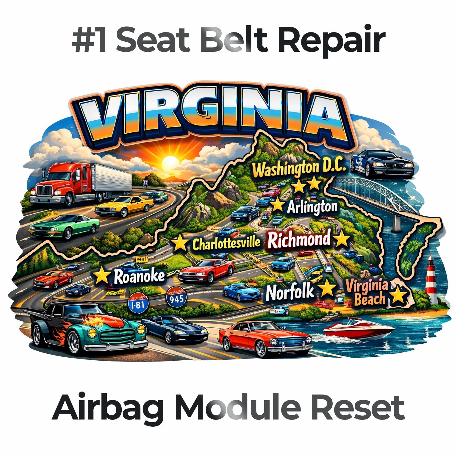 Seat Belt Repair in Virginia – Fast, Affordable and Trusted Safety Solutions