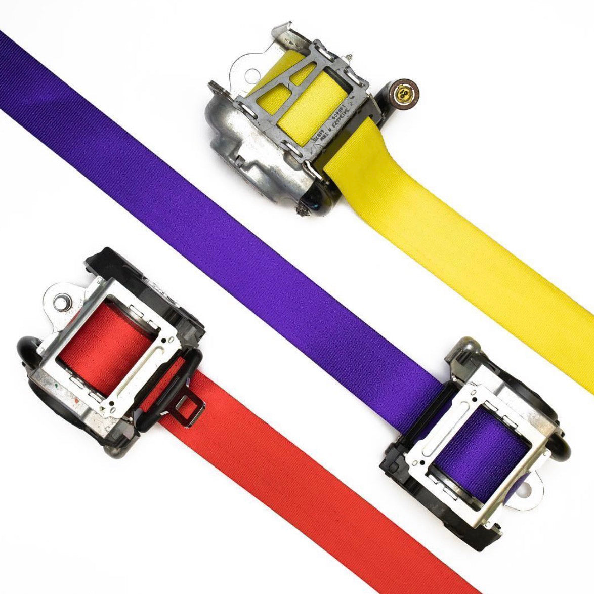 Ferrari Red Seat Belt Webbing Upgrade Replacement