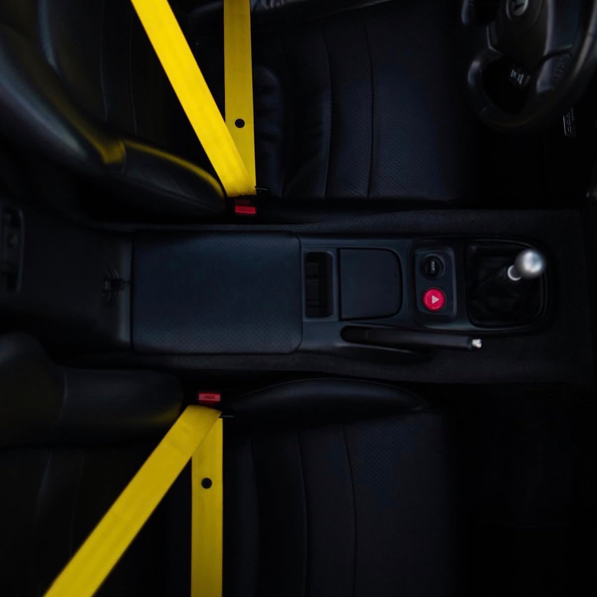 Yellow Seat Belt Webbing Upgrade Replacement