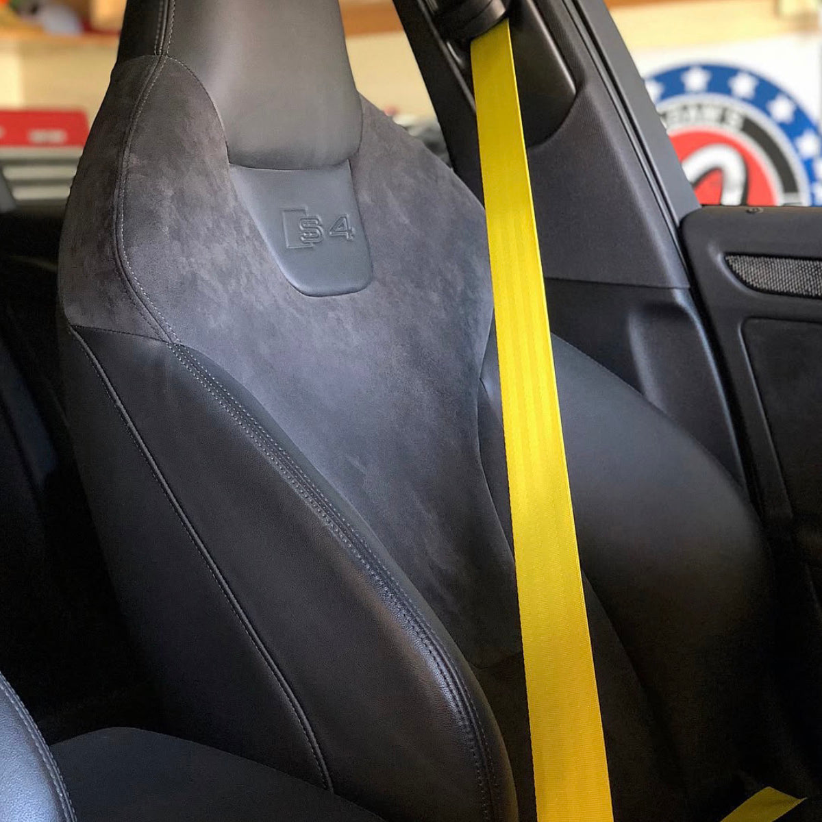 Yellow Seat Belt Webbing Upgrade Replacement